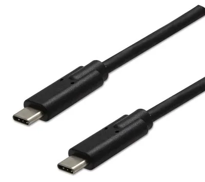 Obrázek produktu pro USB kabel (3.2 gen 2) USB C samec - USB C samec 1m černý 10 Gb/s, 5V/3A