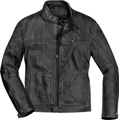 Image de Veste en cuir de moto Merlin Gable, noir, S