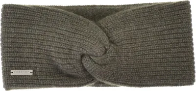 Seeberger Cashmere Stirnband in grün
