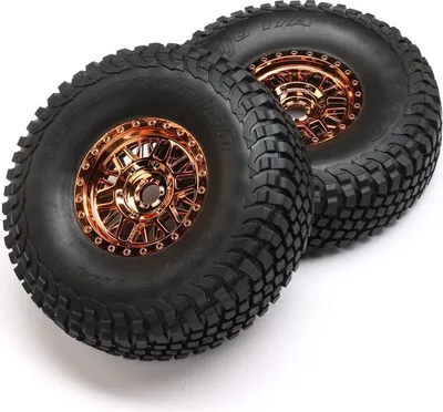 Productafbeelding van Losi wielen met banden (2): 8X Super Lasernut