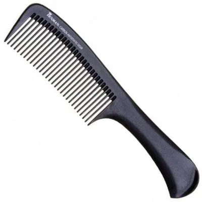 Produktbild von Denman Kamm Denman Carbon Grooming Comb Zwart 1Stuks