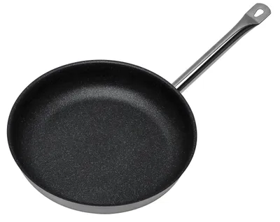 Zdjęcie produktu dla Patelnia do smażenia - 28 cm - Uchwyt ze stali nierdzewnej