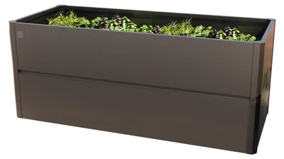 Obrázek produktu pro Vyvýšený záhon 200 x 85 x 77 cm, ocel, antracitová