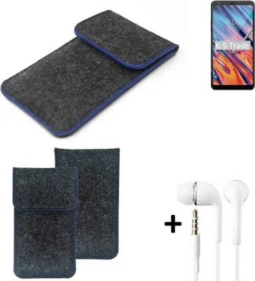 Produktbild von K-S-Trade Handy Schutz Hülle kompatibel mit LG Electronics Stylo 5x Schutzhülle Handyhülle Filztasche Pouch Tasche Case Sleeve Filzhülle