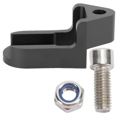 Image de Rallonge d'étrier de frein pour vélo pliable, cadre 20 pouces, kit de conversion de roues 451 à 406, noir