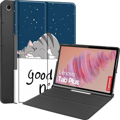 Produktbild von Lenovo Tab Plus Hülle - Coverup Tri-Fold Ständer Klapphülle mit Schlaf/Wach-Funktion - Herz