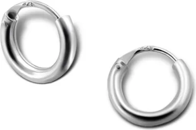Produktbild von Kleine Creolen Ohrringe aus 925 Silber (10/2 mm)