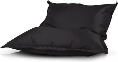 Obrázek produktu pro sedací vak Polyester M Cushion Sack Pouffe - Měkký a pohodlný - Barva: tmavě šedá