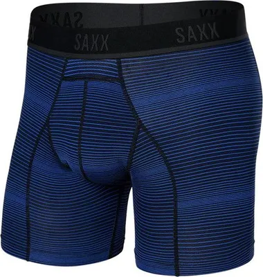 Produktbild von SAXX Kinetic Boxer Brief Variegated Stripe/Blue S Fitness Unterwäsche