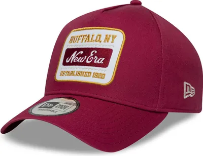 Produktbild von New Era A-Frame Trucker Cap - RETRO PATCH maroon