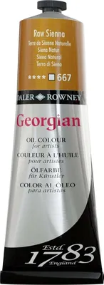 Produktbild von Daler Rowney Georgian Ölgemälde Raw Sienna 225 ml 1 Stck