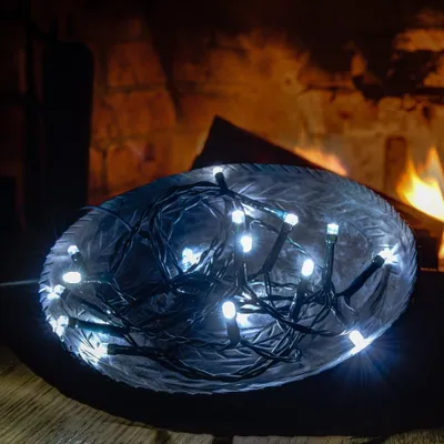 Obrázek produktu pro LED osvětlení na baterie, ledově bílá, 2,2 m, IP44
