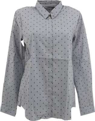 Produktbild von 30631 Seidensticker, ,  Damen Bluse, Popelinestretch, blau weiß gestreift, 36