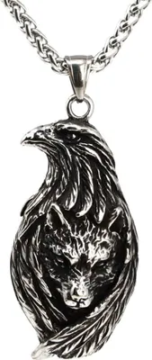 Produktbild von Lederkette Edelstahlkette 316L ADLERWOLF 60 cm Edelstahl 05-03