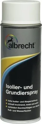 Produktbild von Albrecht Isolierfarbe Isoliersperrgrund Spray weiß 400 ml