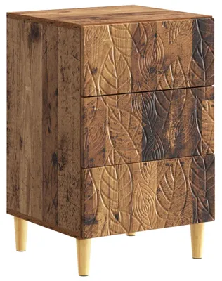 Imagen del producto de Mesita de Noche Madera envejecida 43 x 41 x 66,5 cm