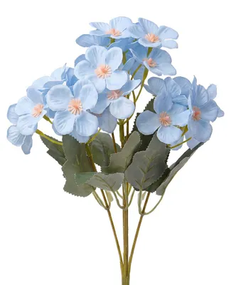 Produktbild von Clayre & Eef Kunstblume 30 cm Blau Kunststoff