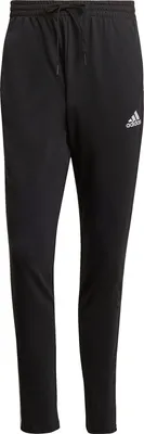 Produktbild von adidas Trainingshose Herren mit 3 Streifen Tapered, Größe:M, Farbe:Schwarz