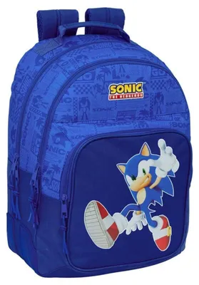 Produktbild von Safta Sonic the Hedgehog Rucksack 42 cm, trolleykompatibel, 2 Hauptfächer