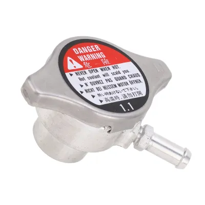 Produktbild von Hliníkový nástavec na plnicí hrdlo chladiče - 32mm/1,25" ID + tlakový uzávěr 1,1bar - Univerzální pro osobní automobily/motorová vozidla
