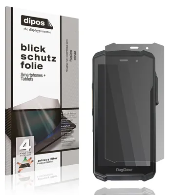 Image de Protection écran de Confidentialité pour RugGear RG540 Protecteur Anti-Espion dipos