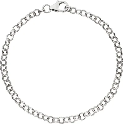 Produktbild von JOBO Armband für Charms 925 Sterling Silber 19 cm Erbsarmband