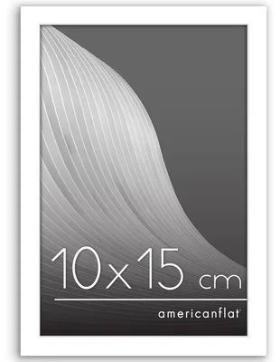 Productafbeelding van Americanflat fotolijst 10x15 cm - Fotolijst 15x10 cm met breekvaste glasplaat