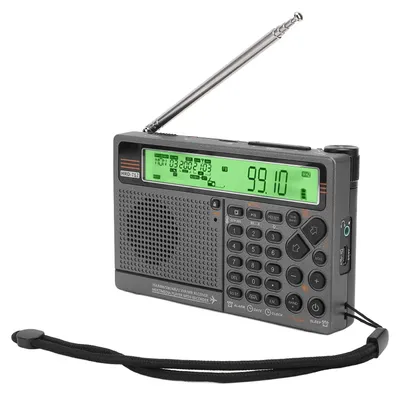Obrázok produktu pre Multiband rádio s Bluetooth 5.0 - Prenosné rádio - 2500 mAh batéria - SOS alarm - Baterka