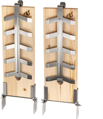 Produktbild von FEUERGOTT Flammlachsbrett Classic 2er-Set