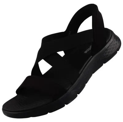 Image de Skechers Slip-Ins Go Walk Flex Sandal - Glimmer Up Damen Sandale Schwarz