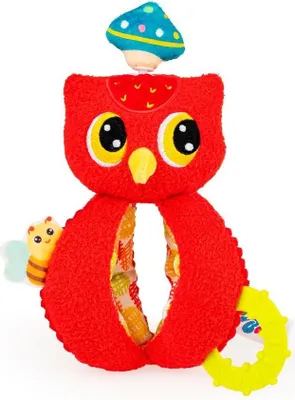 Produktbild von Beißring „Verrückte Eule“ – Jollybaby