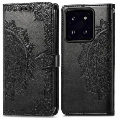 Produktbild von imoshion Mandala Klapphülle Xiaomi 14 - Schwarz