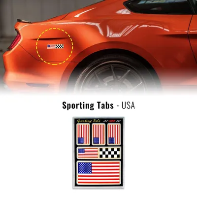 Image de Sporting Tabs kit Bandiere USA
