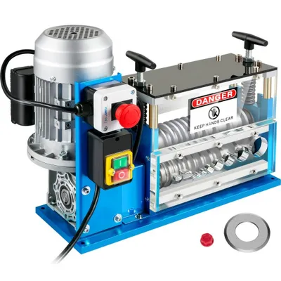 Immagine prodotto di Spelacavi elettrica 370 W - Diametro di spelatura 1,5-38 mm - Scarti di rame - Alta velocità di spelatura