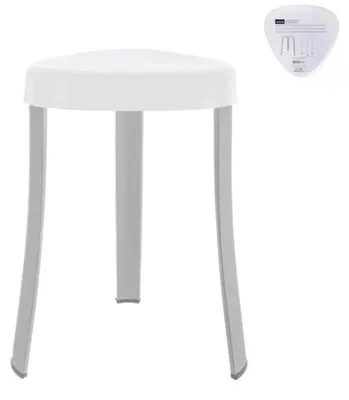 Obrázek produktu pro Stolička ORION Bath White