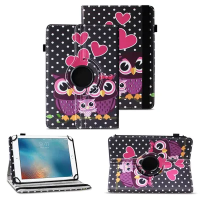 Produktbild von Tablet Hülle für Apple iPad 2025 Schutzhülle Tasche Case Cover 360 Grad DrehbarFarben:Motiv 4