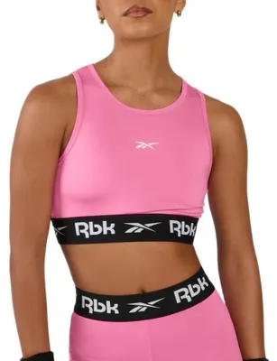 Obrázok produktu pre Reebok športová podprsenka Cutout, farba: ružová, veľkosť: M, pre dámy