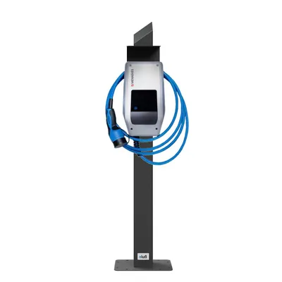 Produktbild von e-fuss.de Wallbox Standfuß Wallbox Standfuß MENNEKES AMTRON Compact 2.0