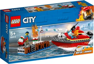 Produktbild von LEGO® City Feuerwehr am Hafen, 60213