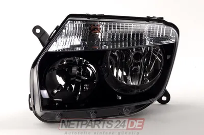 Immagine prodotto di Johns, set di fari adatti per Dacia Duster nero + luce mit. Set giusto