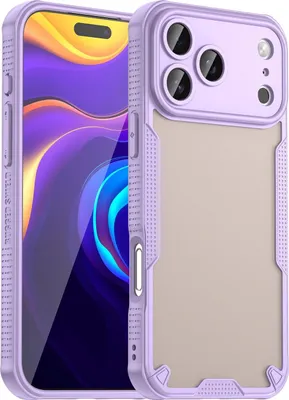 Obrázok produktu pre Puzdro pre Apple iPhone 17 Pro Max - Zadný kryt Phonesta Shockproof Armor Polopriehľadné - Fialová