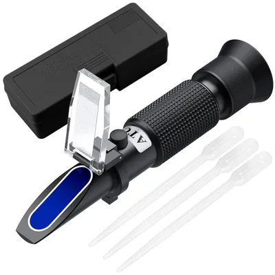 Productafbeelding van Wijn Refractometer voor Brix en Potentieel Alcohol met ATC