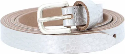Immagine prodotto di Vanzetti Pelle cintura Chain Reaction 15mm Metallic Belt W105 Silver Metallic argentato