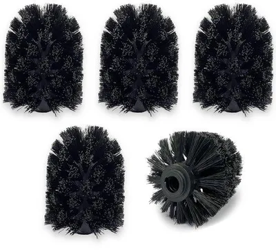 Produktbild von Toilettenreinigungsschwamm-ersetzer-Set - 5er-Pack - schwarz - für Toilettenreiniger