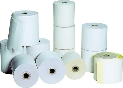 Produktbild von Kassenrolle 70x80x12mm/61m weiß VE=5 Stück