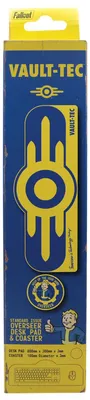 Image de Tapis de bureau Fallout Vault-Tec XL + Sous-verre