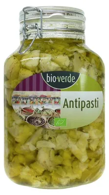 KARCZOCHY SERCA Z ZIOŁAMI W OLEJU BIO 2,9 kg (SŁOIK) - BIO VERDE