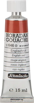 Produktbild von Schmincke 15ml HORADAM Gouache Englischrot Gouache 12 646 006