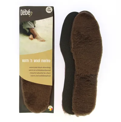 Produktbild von DEBE Warm 'n comfortable - Merino - Einlegesohle mit Wolle für warme Füße - 42