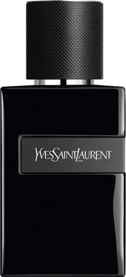 A black bottle of Yves Saint Laurent Y EDP perfume.